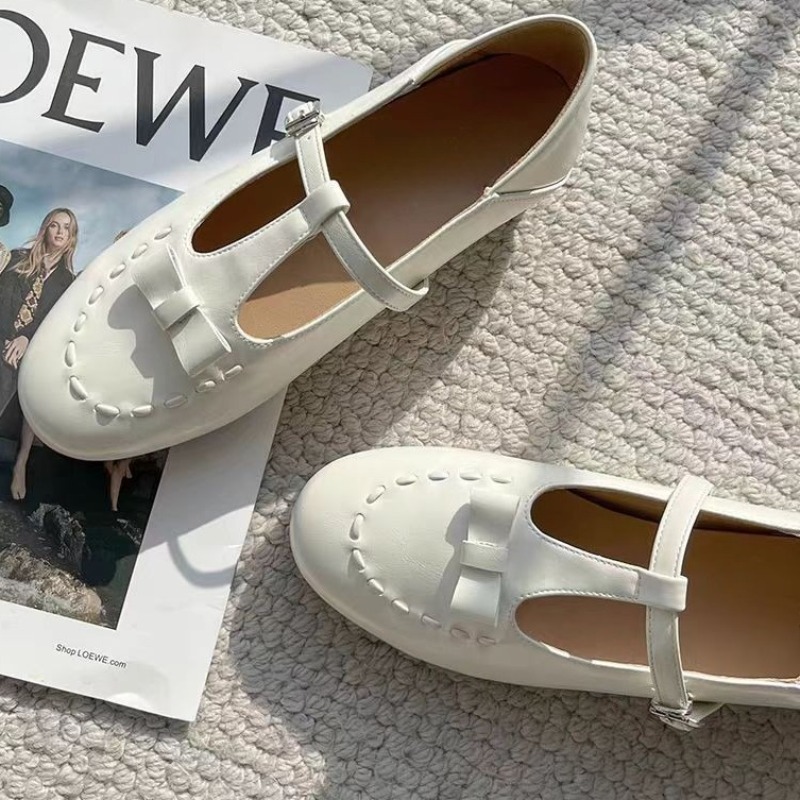 Women'S Fashion For 2025 - 신상 프렌치 로프 메리 제인 슈즈