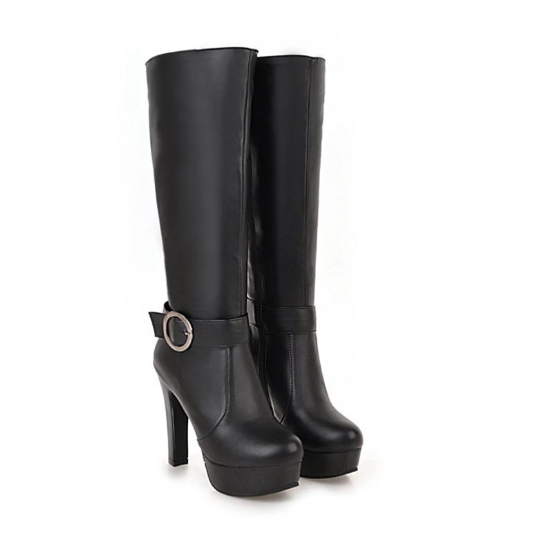 Women'S Fashion Riding Boots - 여성용 니하이 부츠 가을 겨울 신상