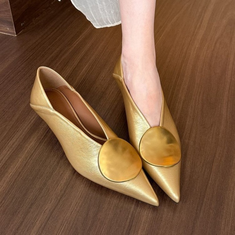 Women'S Fashion For 2025 - 2025 봄 여름 포인티드 토 슬립온