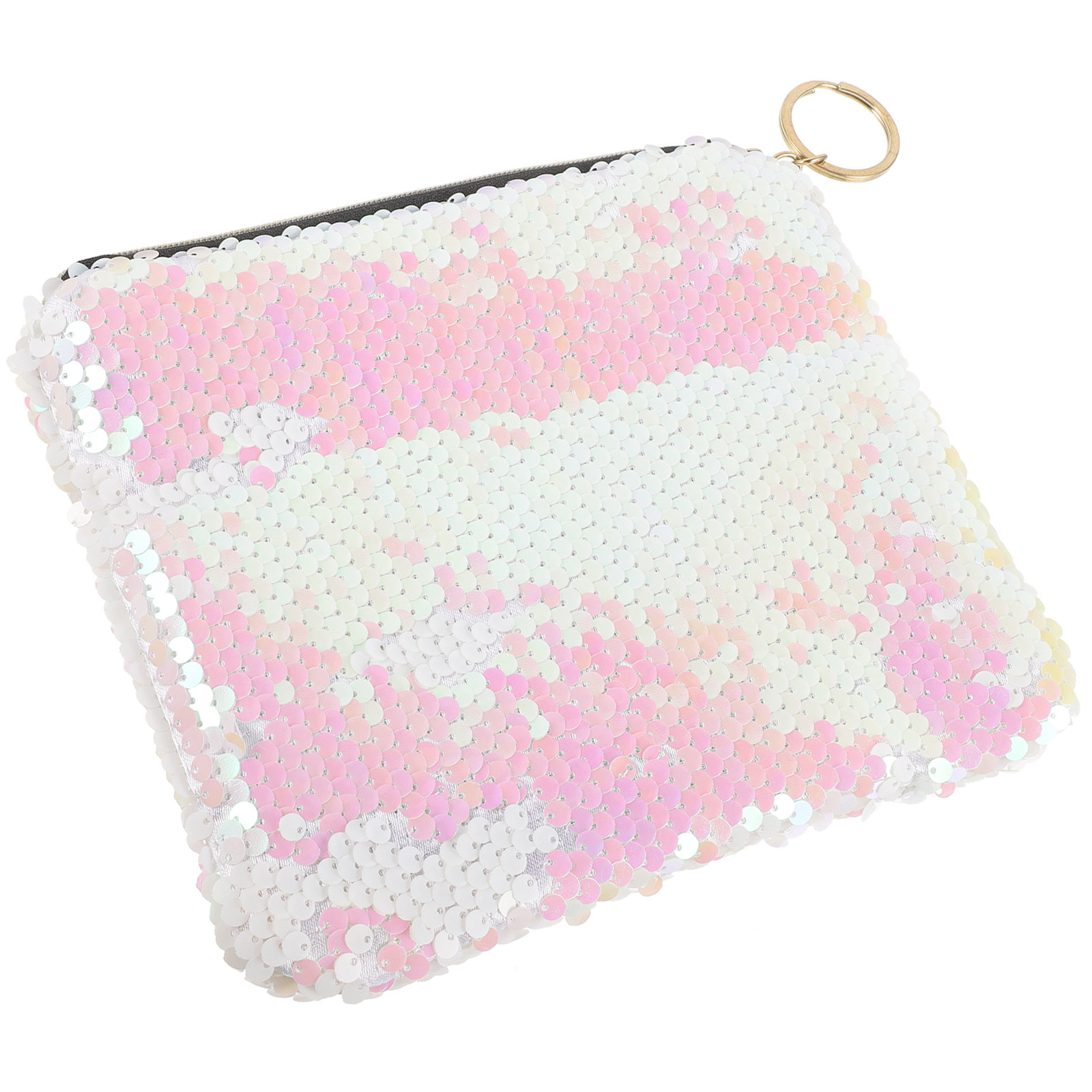 Coin Purse Women - 1pcs 여성을위한 스팽글 핑크 내구성 메이크업