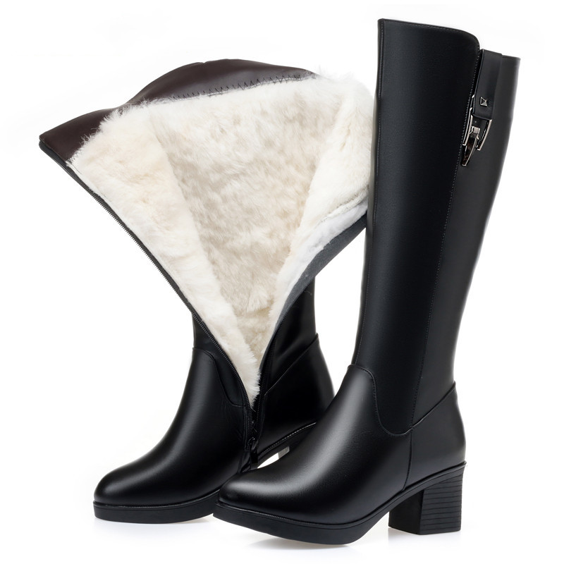 Women'S Fashion Riding Boots - AIYUQI 겨울 여성 롱 부츠 정품