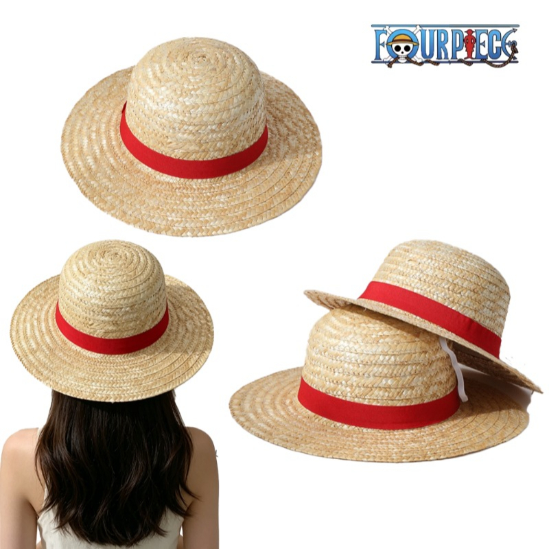 Straw Hat Summer - 원피스 루피 밀짚모자 애니메이션 코스프레 햇빛