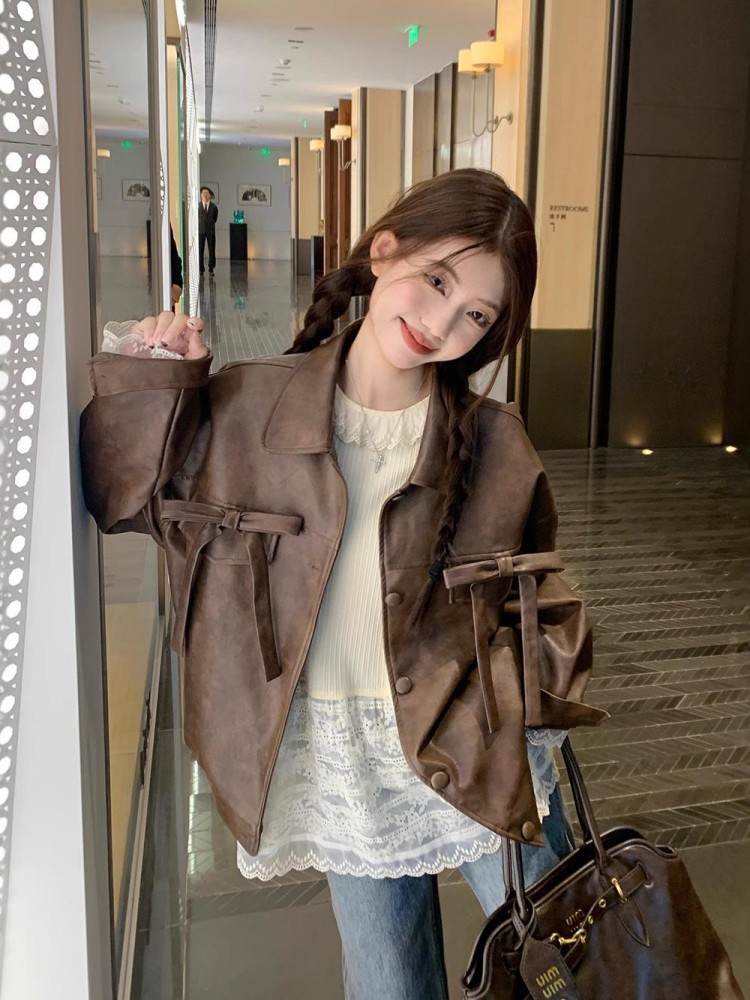 Women'S Fashion Utility Jacket - 바이커 재킷 여성용 재킷 일본 캔버스