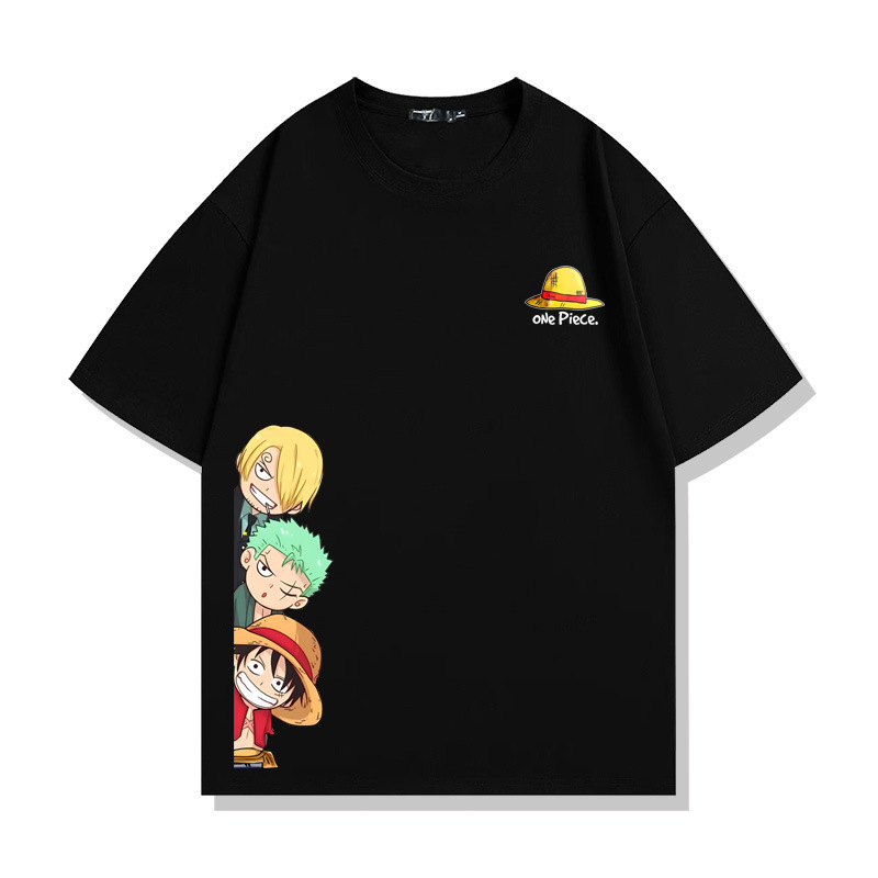 Straw Hat Summer - 원피스 밀짚모자 해적단 유니섹스 티셔츠 2026