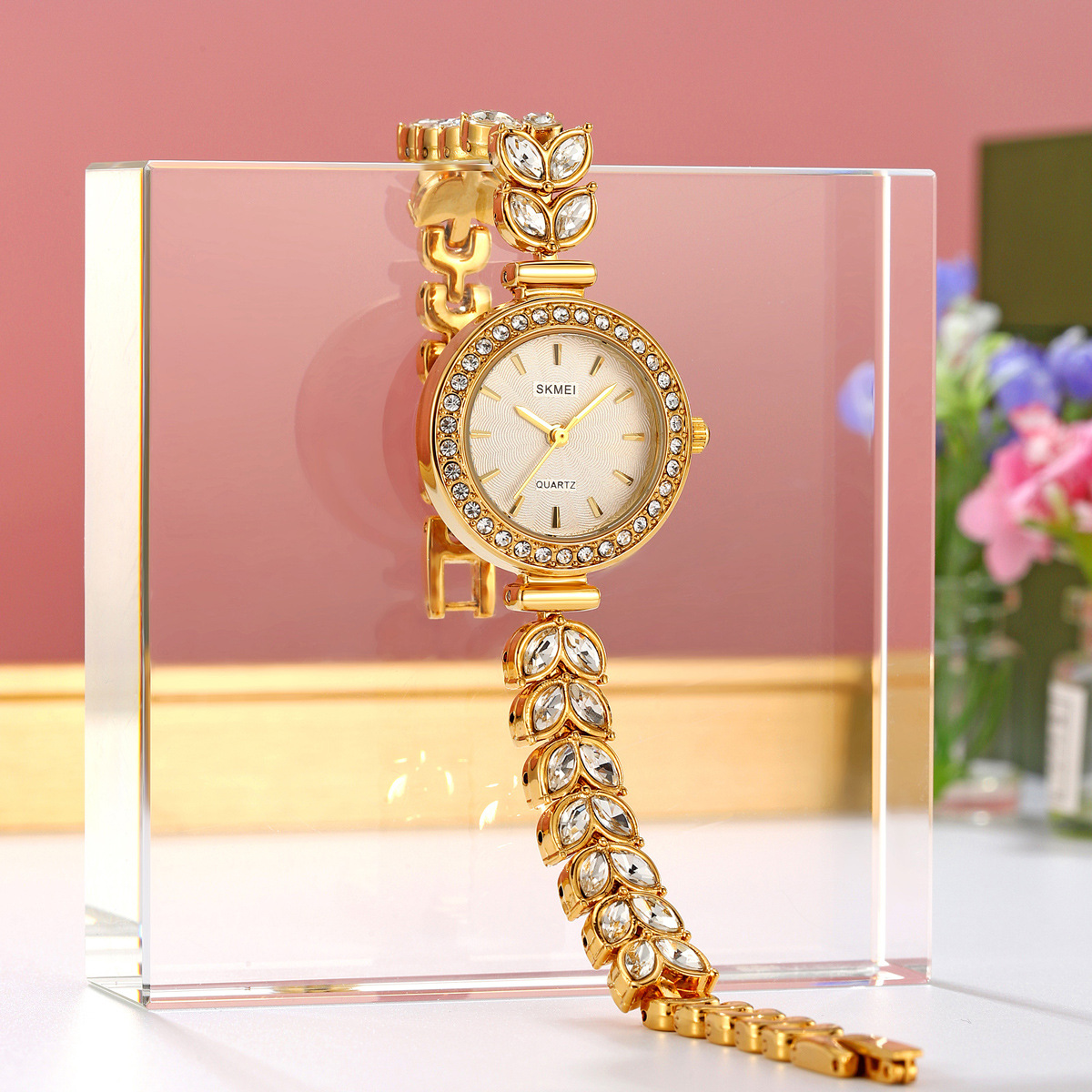 2547 레이디 다이아몬드 쿼츠 시계 여성 패션 방수  - Fashion Women Watches 리뷰 및 가격