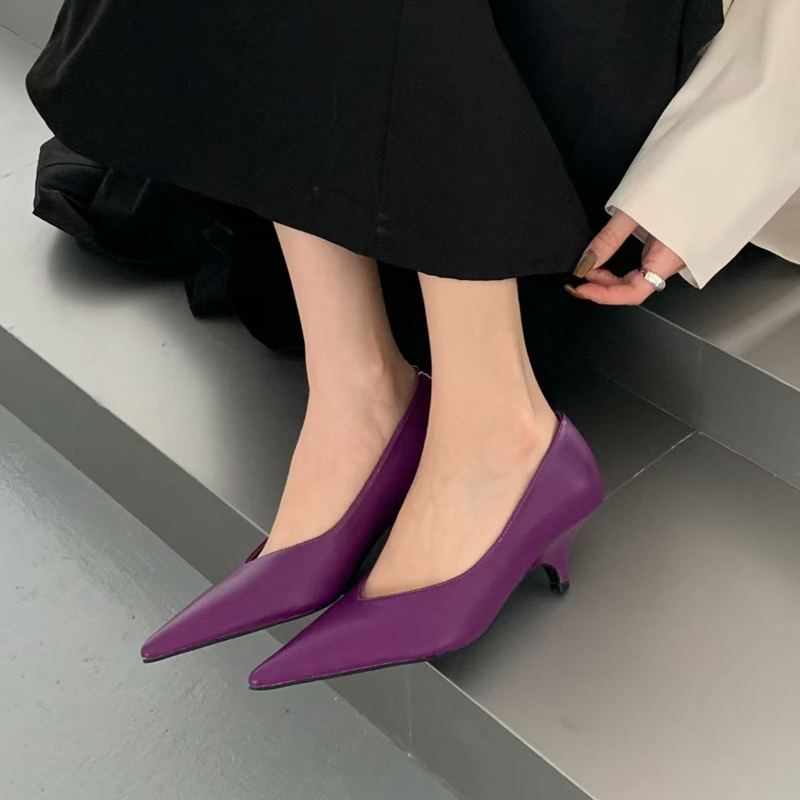 SUOJIALUN 2025 봄 신상 여성 펌프스 슈즈  - Women'S Fashion For 2025 리뷰 및 가격