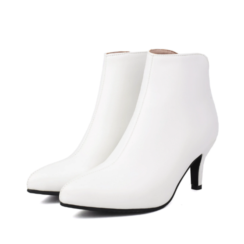 레이디 48 골드 실버 레드 얇은 굽 6cm 앵클 부츠 - Women'S Fashion Riding Boots 리뷰 및 가격