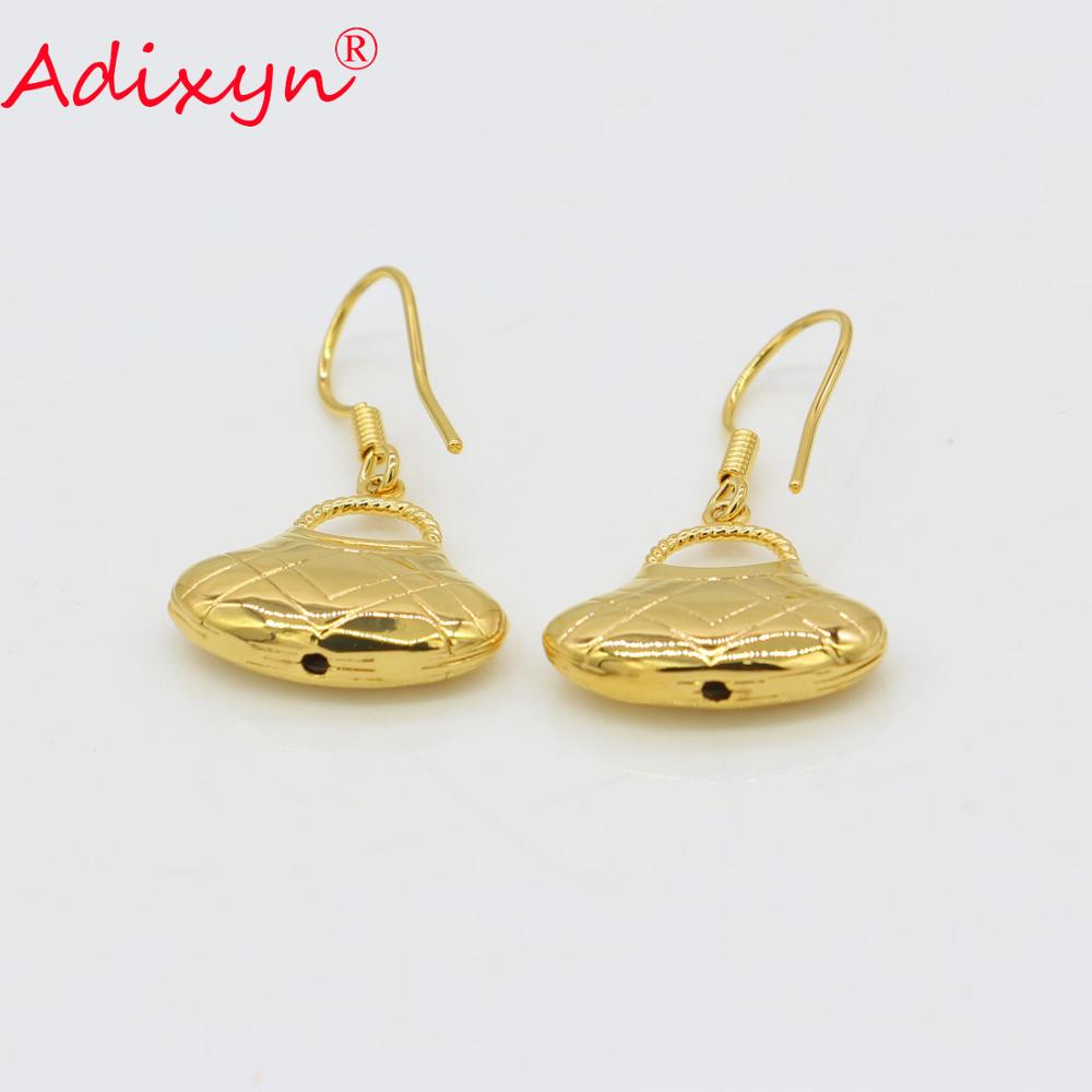 Adixyn 가방 모양 PNG 목걸이 펜던트 귀걸이 반 - Women Fashion Png 리뷰 및 가격