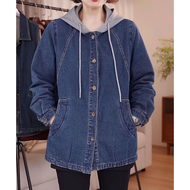 유럽산 고품질 데님 재킷 여성용 봄 가을 2026 신상 - Women Fashion Jeans Top 리뷰 및 가격