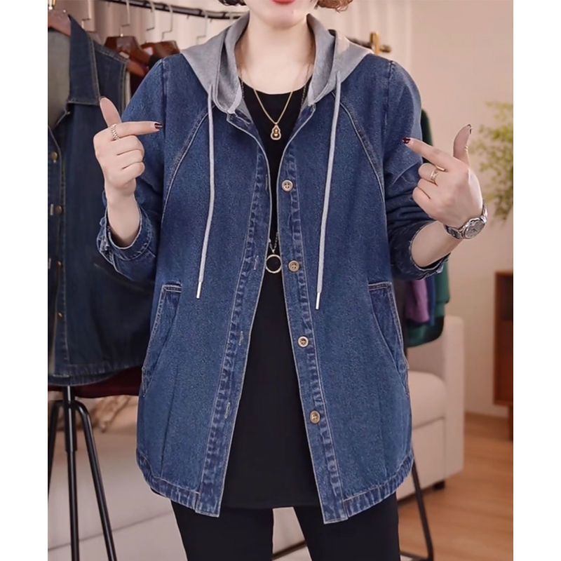 유럽산 고품질 데님 재킷 여성용 봄 가을 2026 신상 - Women Fashion Jeans Top 리뷰 및 가격