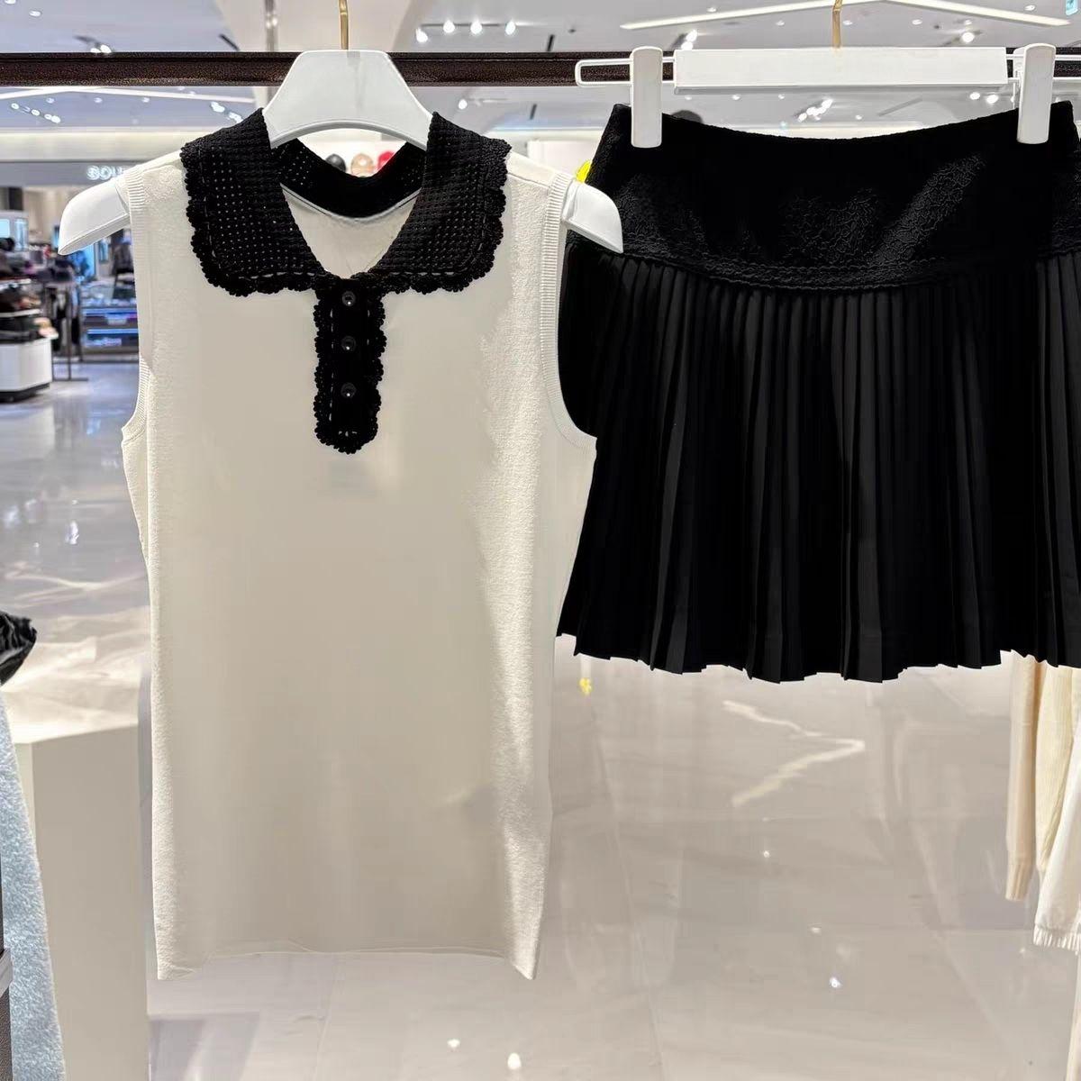 여성 라펠 니트 골프 조끼 2026 봄 슬리브리스 다용 - Women Fashion Vest 리뷰 및 가격