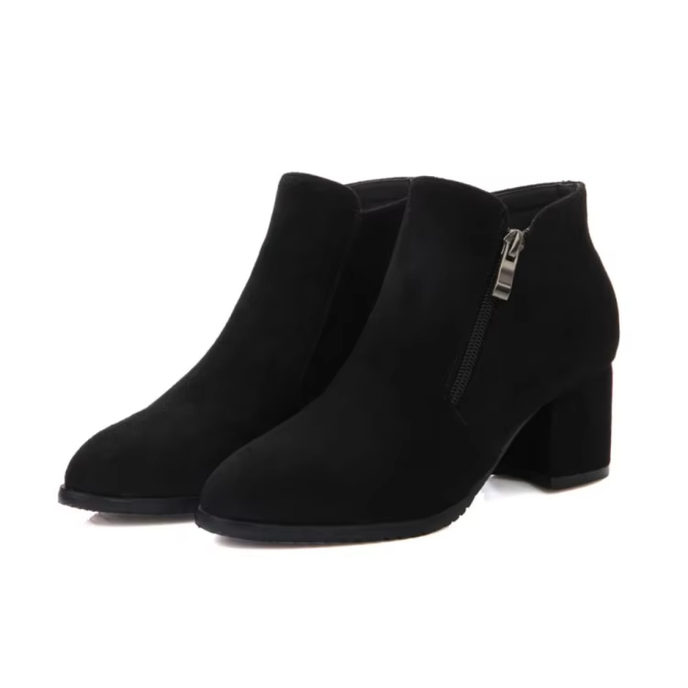 플러스 빅 사이즈 34-43 지퍼가 달린 뾰족한 측면  - Women'S Fashion Riding Boots 리뷰 및 가격