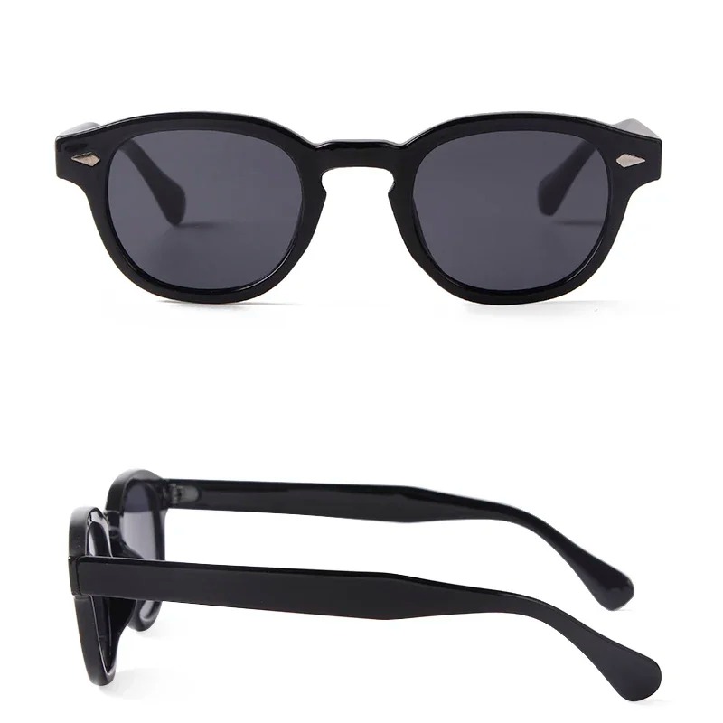 빈티지 라운드 선글라스 여성 남성 레트로 리벳 그라데이 - Women Fashion Glasses 리뷰 및 가격