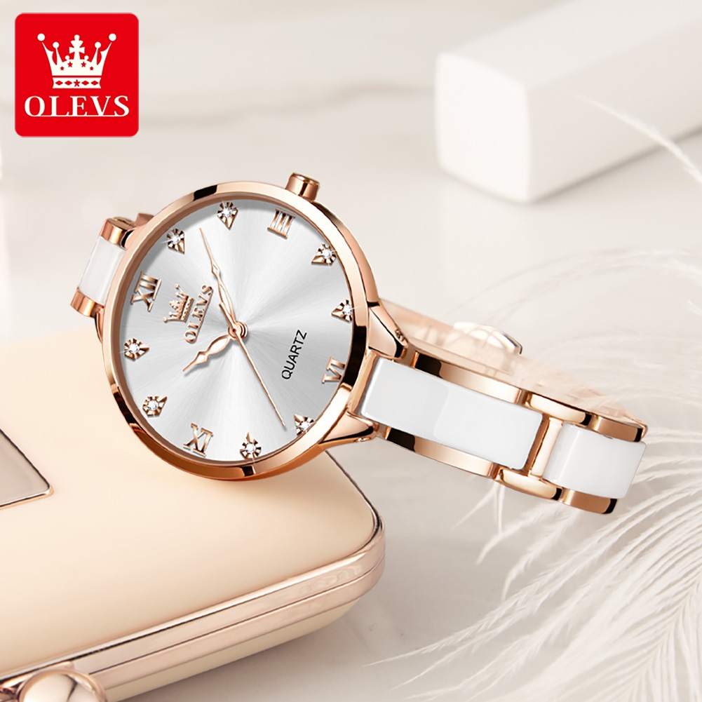 OLEVS 5872 여성용 쿼츠 손목시계 방수 시계 여 - Fashion Women Watches 리뷰 및 가격