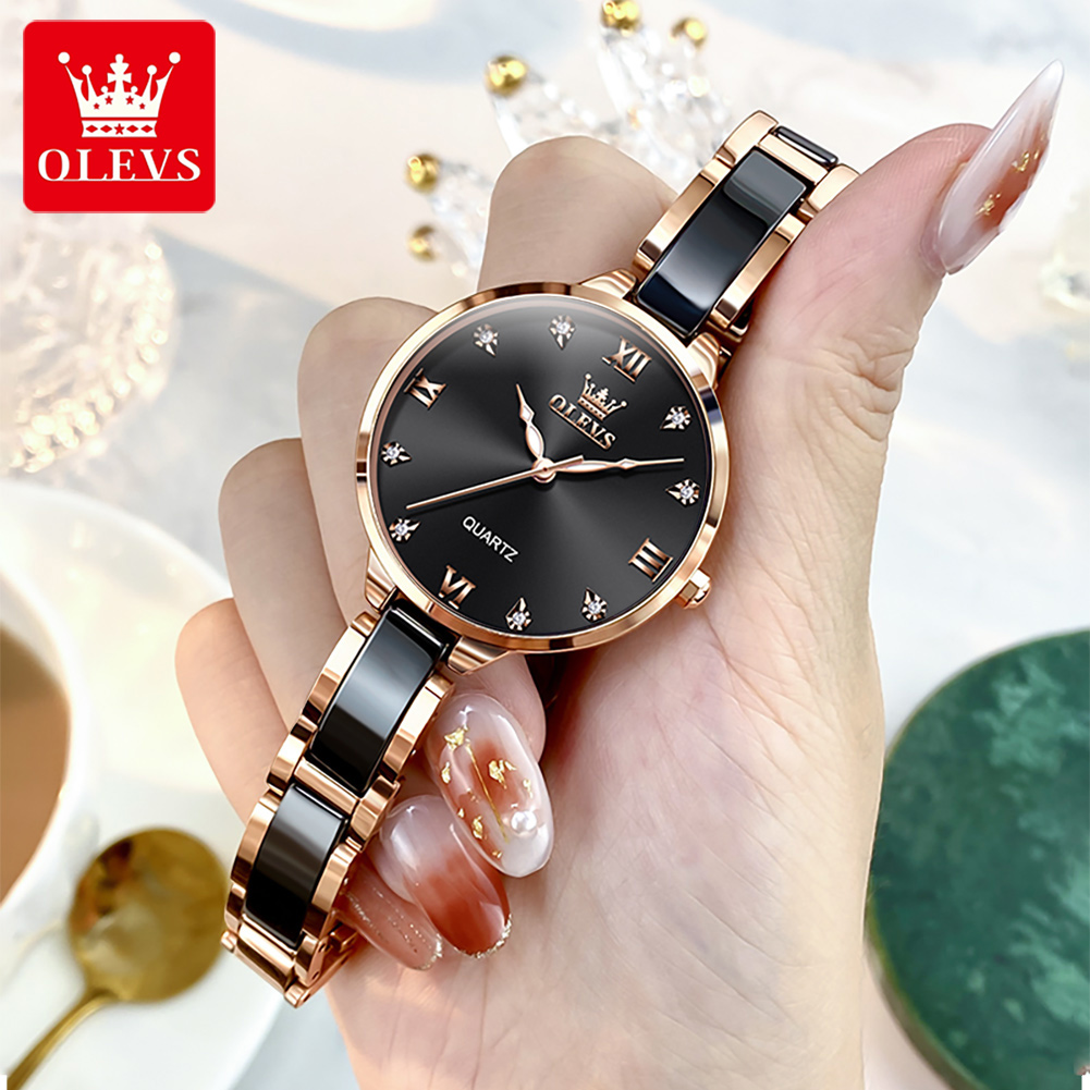 OLEVS 5872 여성용 쿼츠 손목시계 방수 시계 여 - Fashion Women Watches 리뷰 및 가격
