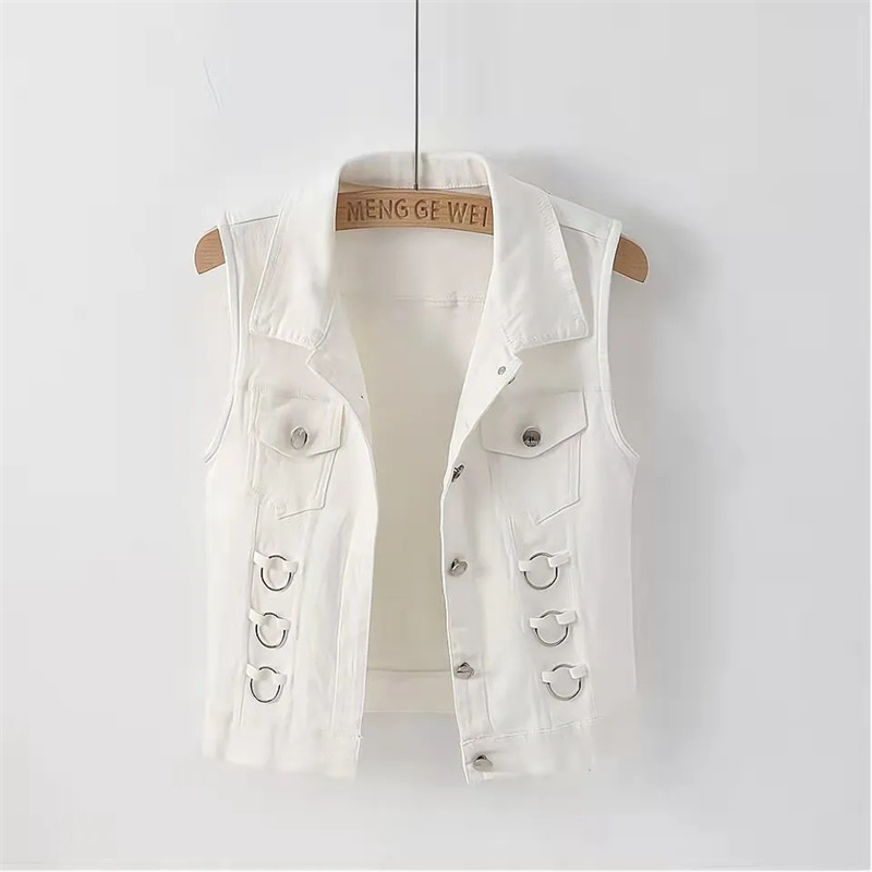 패션 데님 조끼 여성 봄 가을 민소매 와일드 탑 짧은  - Women Fashion Jeans Top 리뷰 및 가격