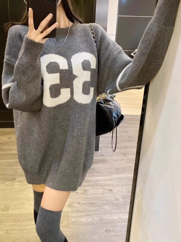 Y2K 빈티지 니트 스웨터 여성 2025, 그로즈드 하 - Women'S Fashion For 2025 리뷰 및 가격