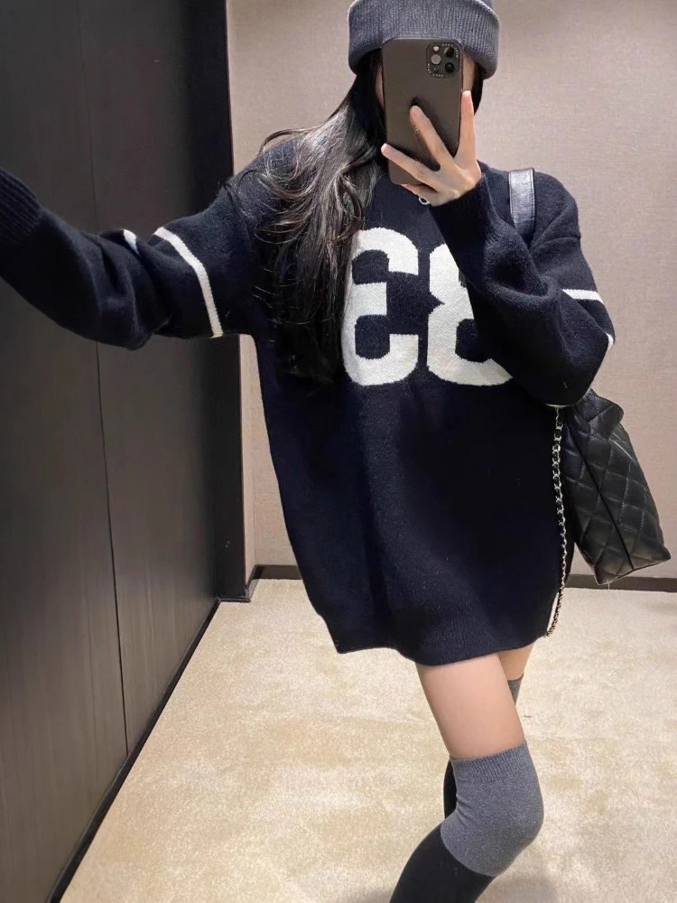 Y2K 빈티지 니트 스웨터 여성 2025, 그로즈드 하 - Women'S Fashion For 2025 리뷰 및 가격