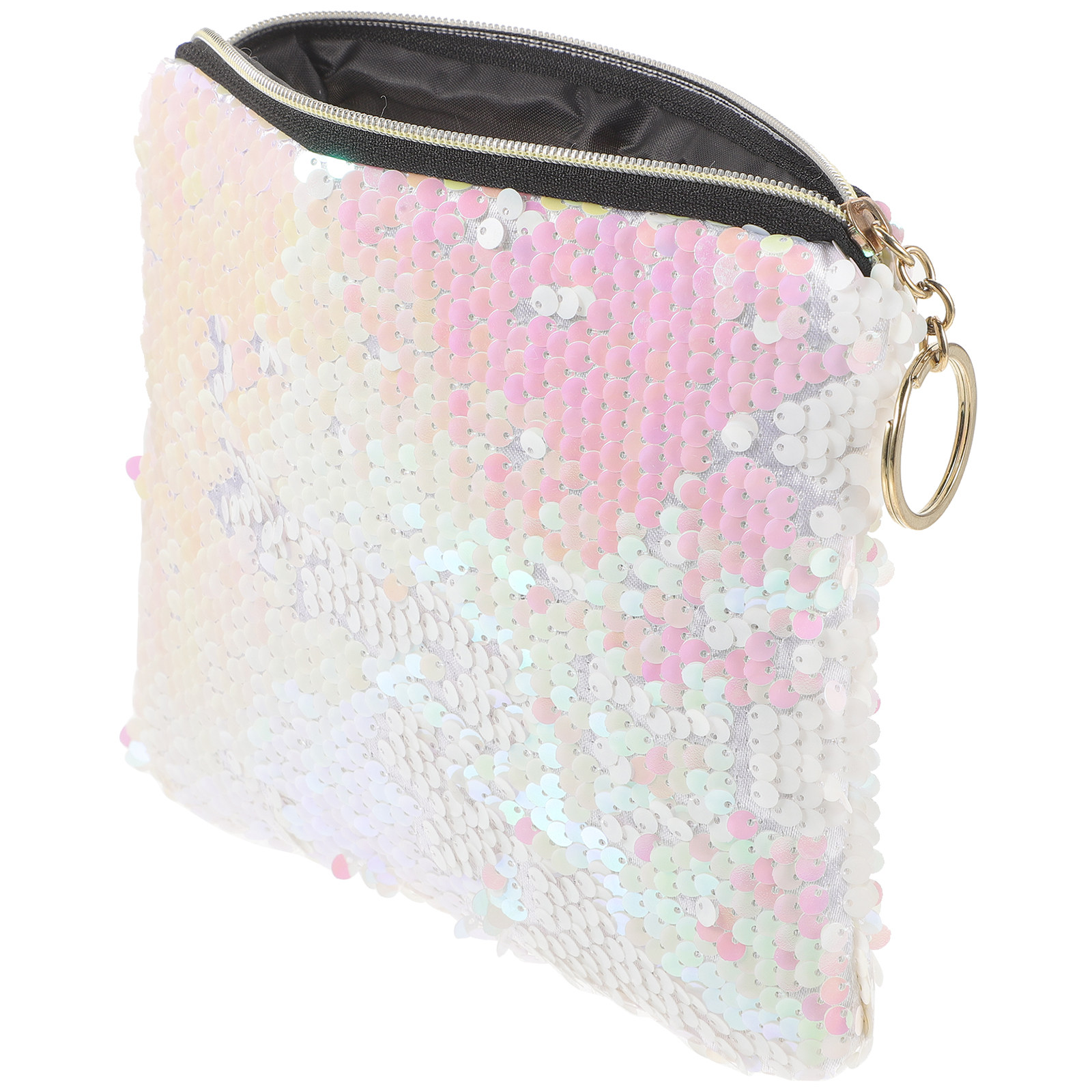 1pcs 여성을위한 스팽글 핑크 내구성 메이크업 파우치 - Coin Purse Women 리뷰 및 가격