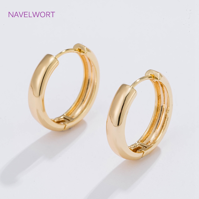6가지 사이즈의 금도금 원형 후프 귀걸이 여성용 선물, - Women'S Fashion Earrings 리뷰 및 가격