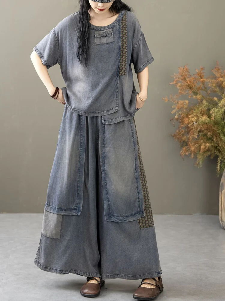 Amax luluE 2024 중국 패션 클래식 두 조각 - Women Fashion Jeans Top 리뷰 및 가격