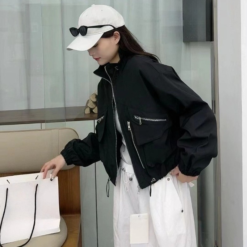2025 봄 가을 한국 패션 하라주쿠 루즈 유틸리티 숏 - Women'S Fashion Utility Jacket 리뷰 및 가격