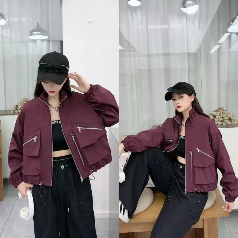 2025 봄 가을 한국 패션 하라주쿠 루즈 유틸리티 숏 - Women'S Fashion Utility Jacket 리뷰 및 가격
