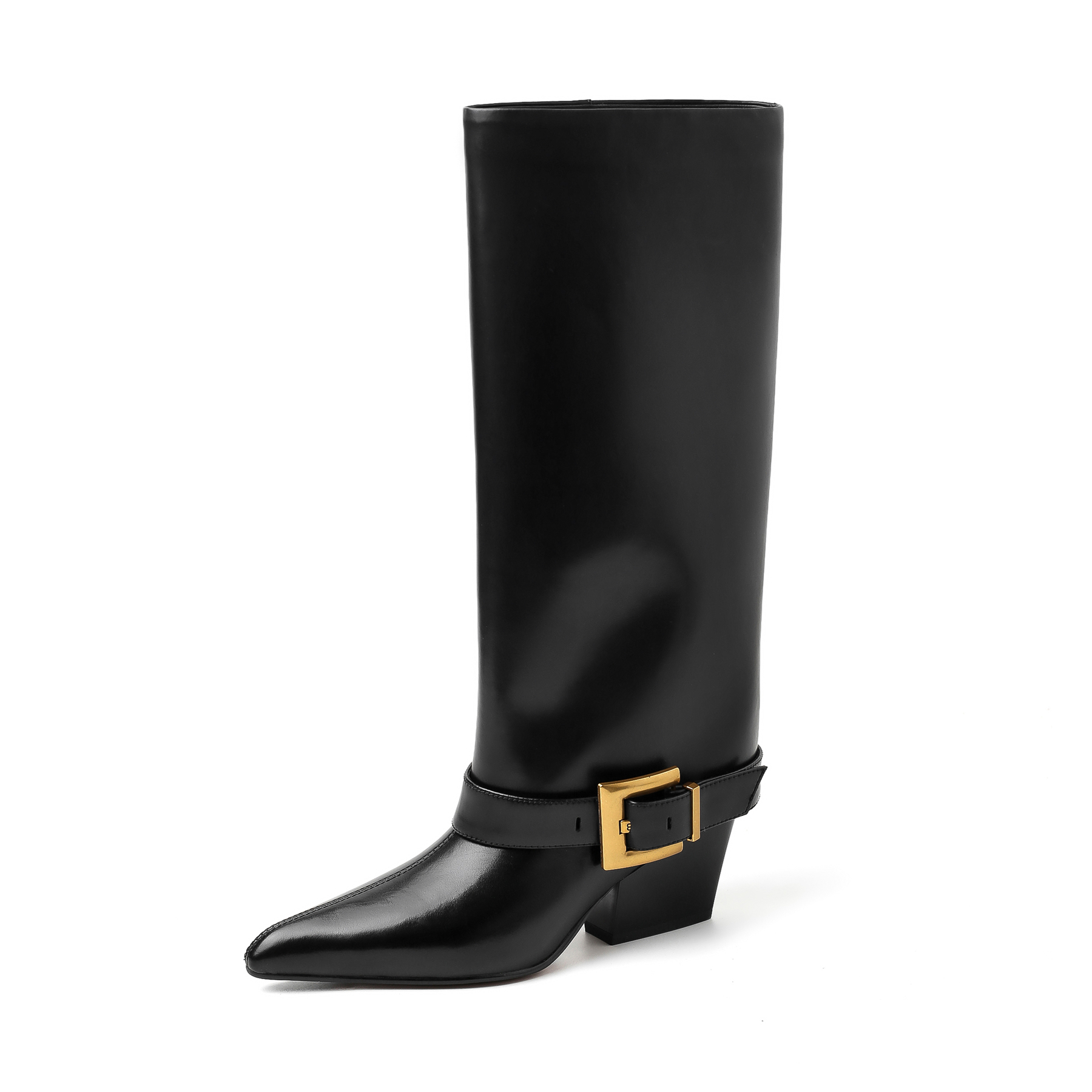 2027 소가죽 포인티드 토 패션 라이딩 부츠 데이트  - Women'S Fashion Riding Boots 리뷰 및 가격