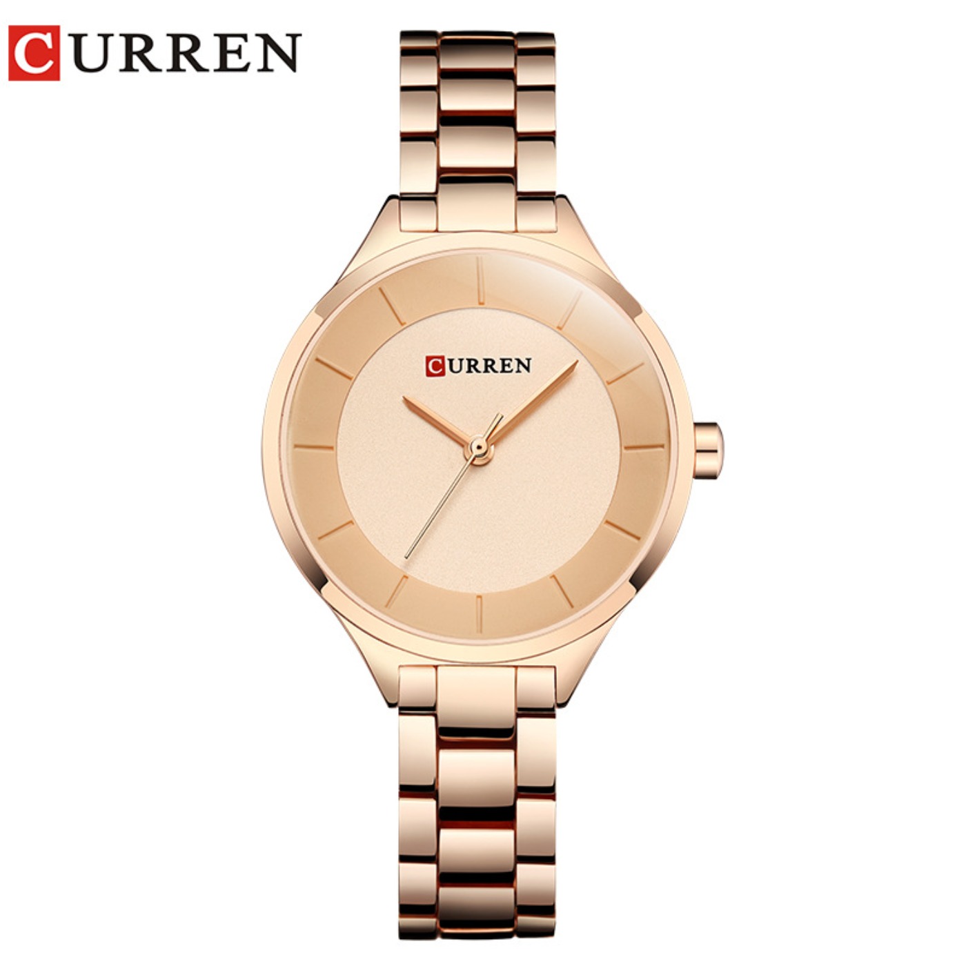 CURREN 새로운 간단한 여성 팔찌 손목 시계 가벼운 - Fashion Women Watches 리뷰 및 가격