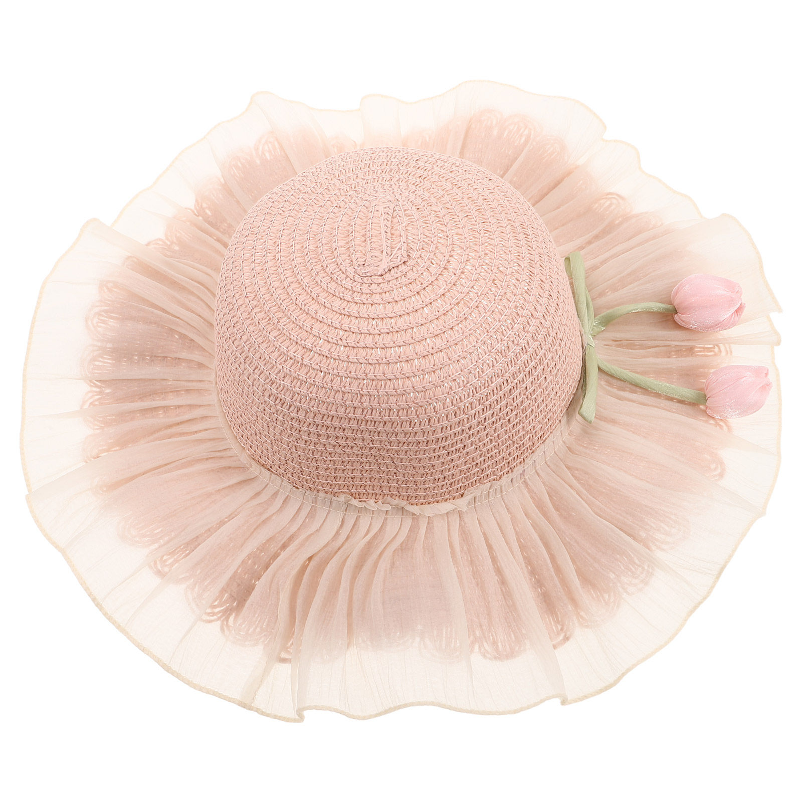 소녀 여름 밀짚 태양 모자 조절 가능한 스트랩 넓은 챙 - Straw Hat Summer 리뷰 및 가격