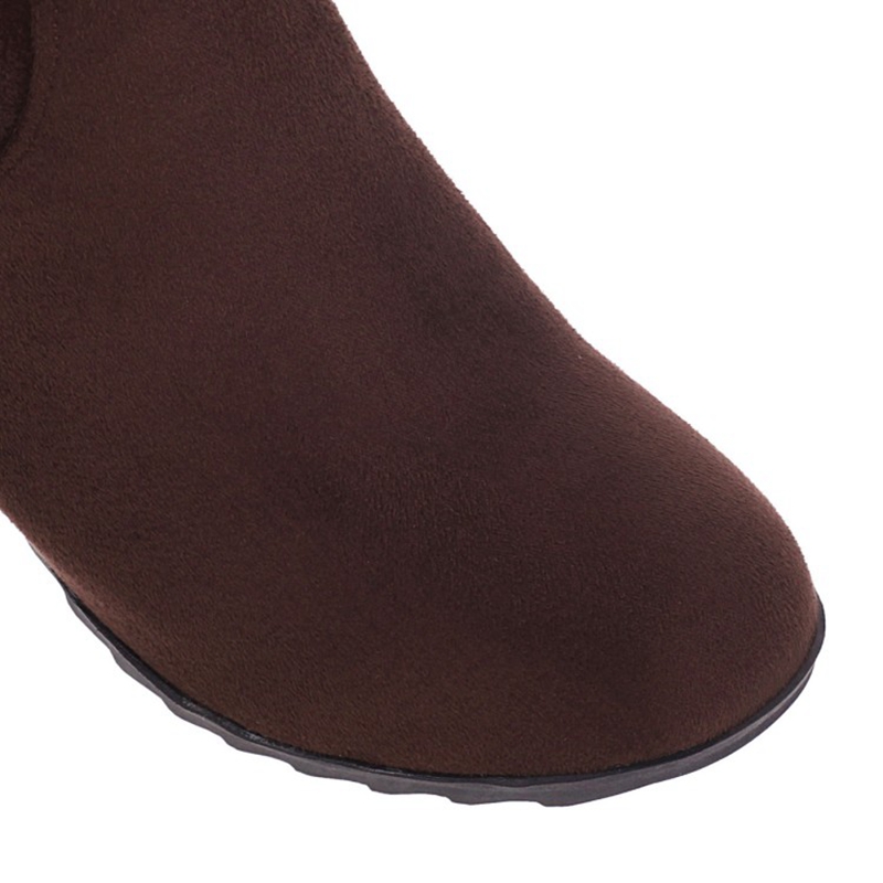 오르차 리사 가을 겨울 여성 패션 솔리드 컬러 따뜻한  - Women'S Fashion Riding Boots 리뷰 및 가격