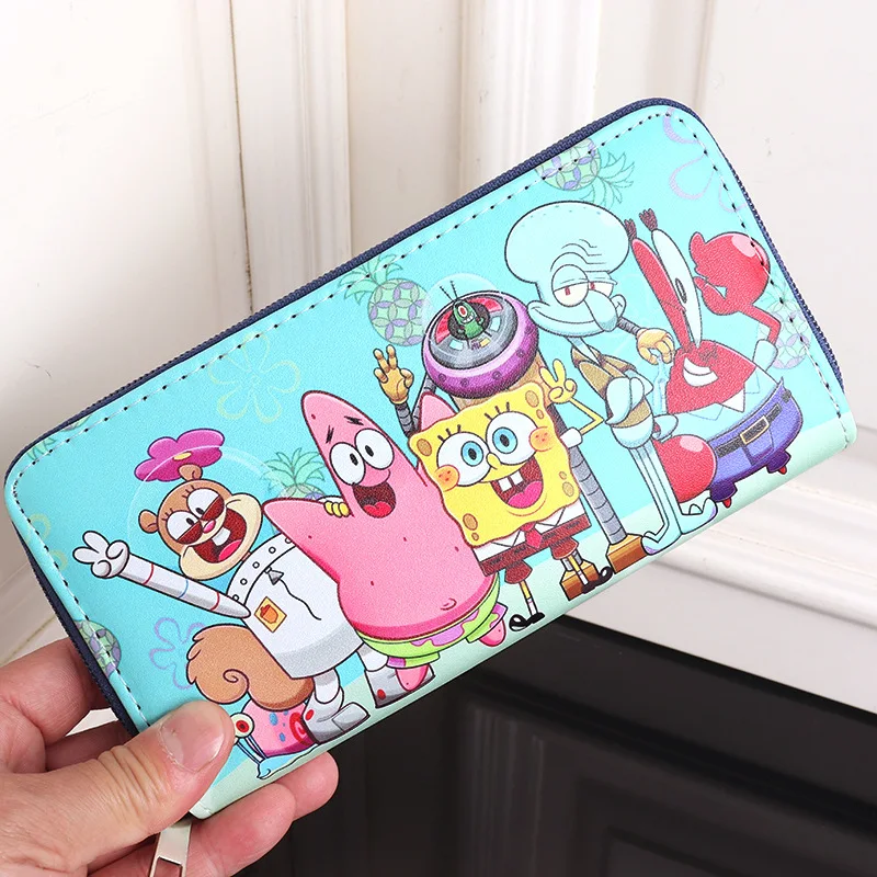 새로운 스폰지밥 스퀘어팬츠 여성용 장지갑 패트릭 스타  - Coin Purse Women 리뷰 및 가격