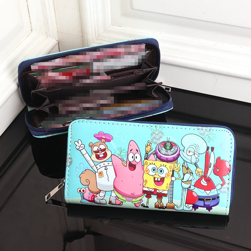새로운 스폰지밥 스퀘어팬츠 여성용 장지갑 패트릭 스타  - Coin Purse Women 리뷰 및 가격