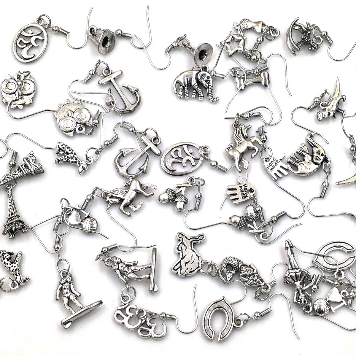20가지 스타일 귀걸이 패션 펑크 드롭 귀걸이 심플하고 - Women'S Fashion Earrings 리뷰 및 가격
