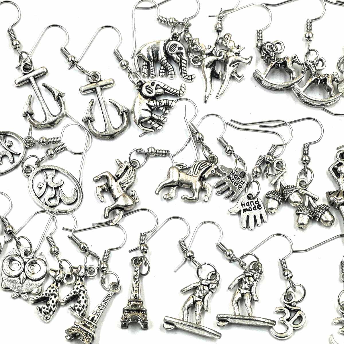 20가지 스타일 귀걸이 패션 펑크 드롭 귀걸이 심플하고 - Women'S Fashion Earrings 리뷰 및 가격