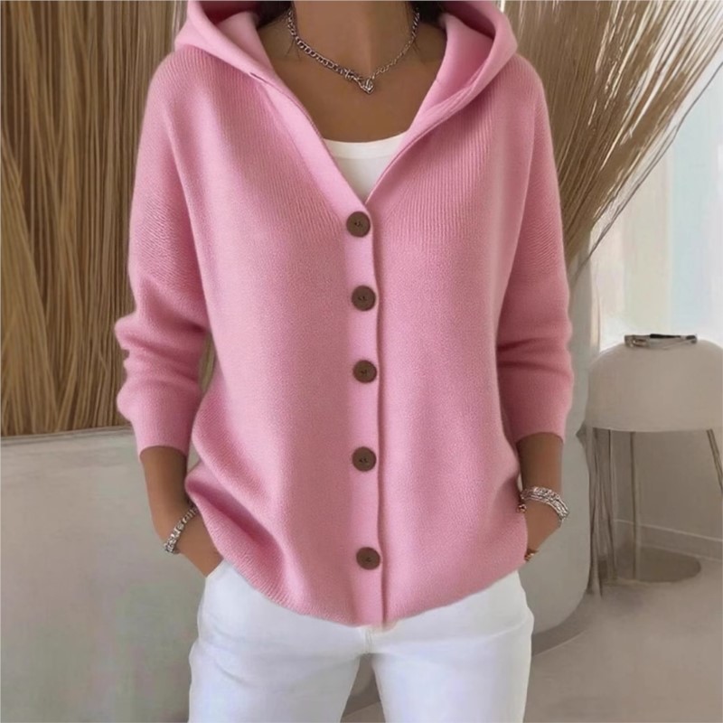 심플 패션 니트 후드 탑 신상 가을 겨울 여성 캐주얼  - Women'S Fashion Quarter Zip 리뷰 및 가격