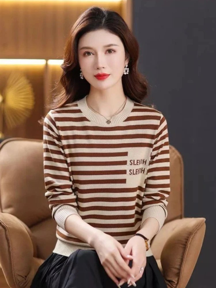 라운드 O넥 루즈핏 여성 니트 스웨터 가을 오리지널 겨 - Women'S Fashion Trends Fall 2025 리뷰 및 가격