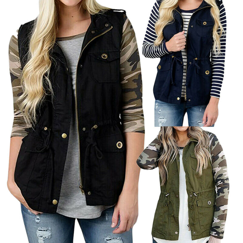 여성용 패션 조끼, 올리브 카고 유틸리티 사파리 조끼, - Women'S Fashion Utility Jacket 리뷰 및 가격