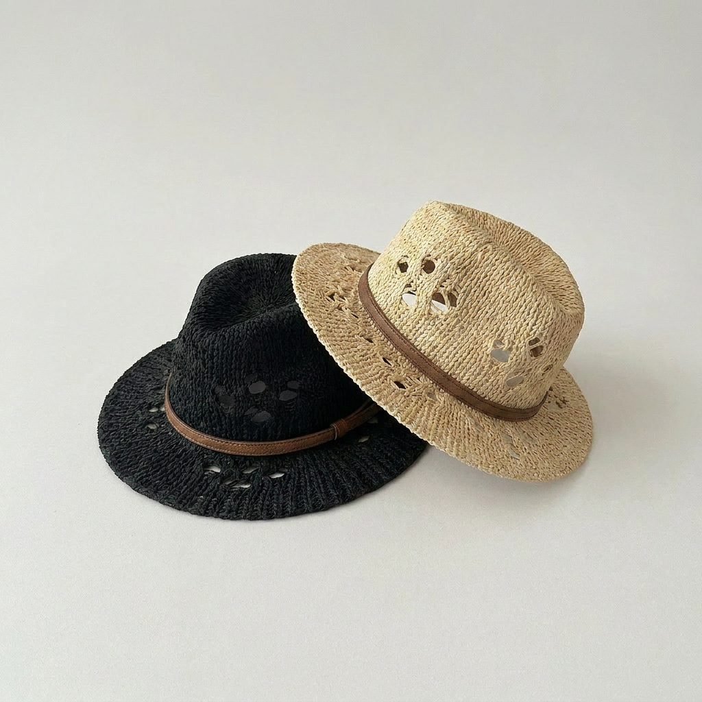 MILANCEL 여름 어린이 밀짚 모자 48-51CM  - Straw Hat Summer 리뷰 및 가격