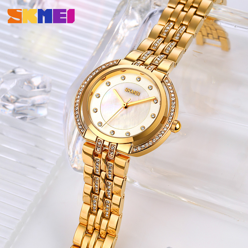 여성용 팔찌 쿼츠 시계 고급 라인스톤 다이얼 아연 합금 - Fashion Women Watches 리뷰 및 가격