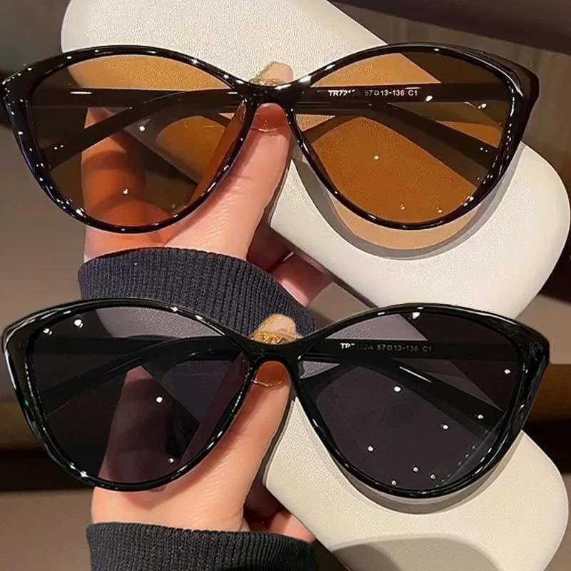 1Pc 레트로 프레임 고양이 눈 선글라스 여성 트렌디  - Women Fashion Glasses 리뷰 및 가격